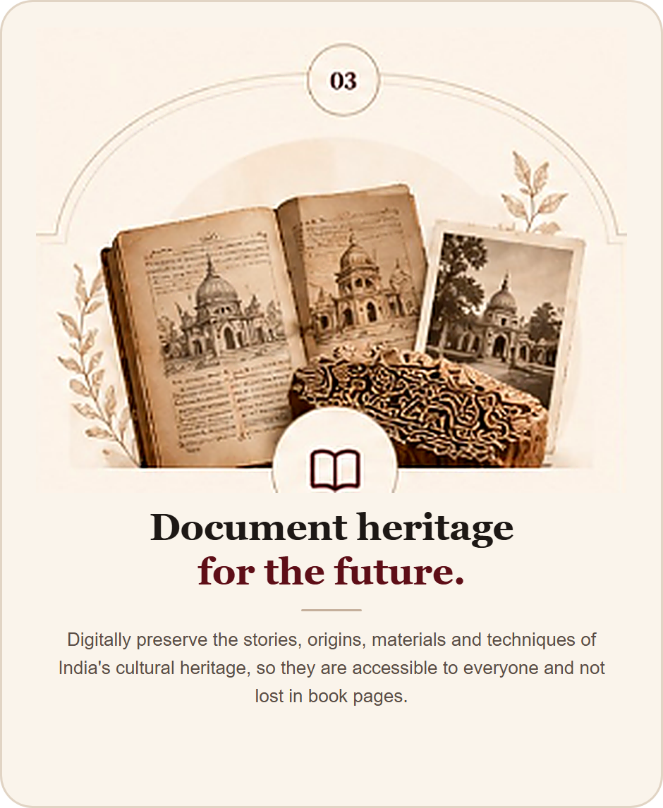 Document heritage for the future - Antique archive books and printing block